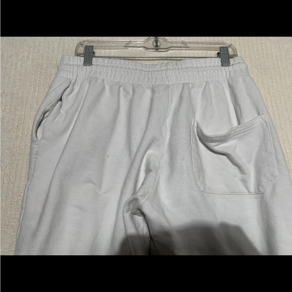 MAFIA SZN MEN’S white Jogger Sweatpants/drawstring Light wash size Medium - Picture 10 of 10